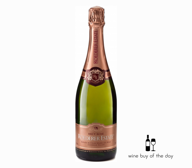 Roederer Estate Brut Rose | 750ML | 91W&S | On sale $26.99