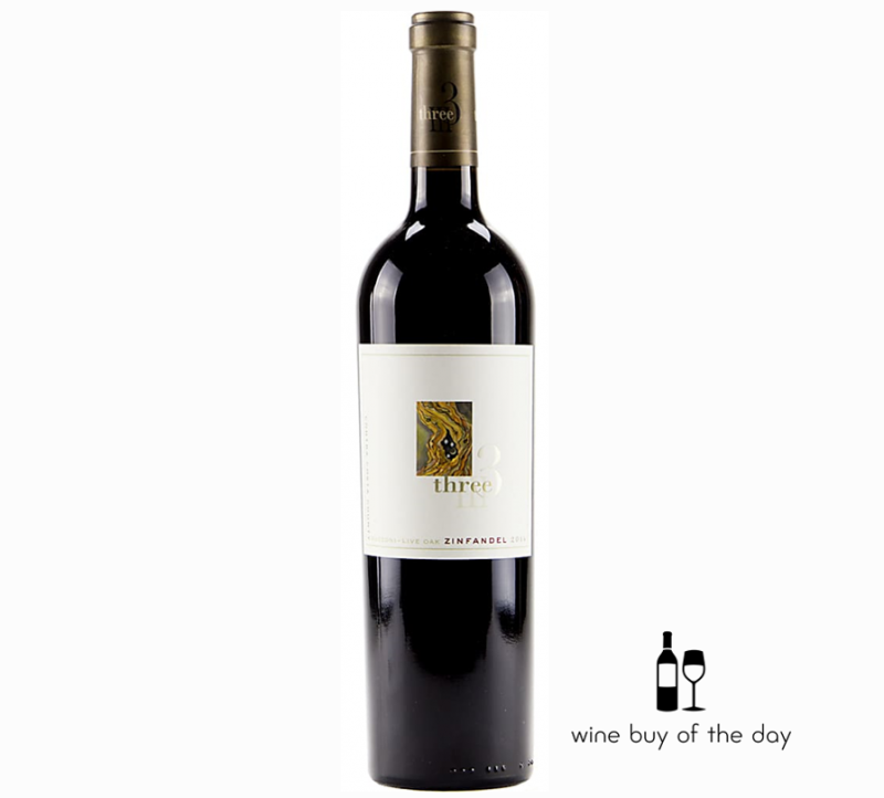 Three Wine Company Live Oak Zinfandel 2014