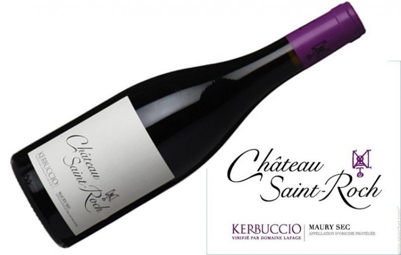 Saint-Roch Maury Sec Kerbuccio 2014 | 93WA | Every Day Dinner Wine | Pairs with Beef, Veal, Pasta | Drink 60-65°F | Drink now thru 2024 | Red Blend | Grenache · Carignan · Mourvedre | Roussillon, France