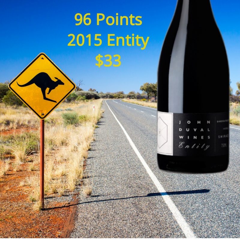 John Duval Entity Shiraz Barossa Valley 2015