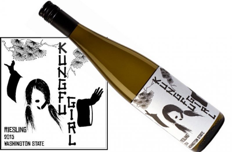 Charles Smith Kung Fu Girl Riesling 2015 | Tangy & Zingy | Pairs with Poultry, Thai, Chinese, Seafood | Drink 45-55°F | Drink now thru 2021 | Riesling | Columbia, Washington | 90WA | Juicy & Lively | Great for crowds and your Chinese dinner!