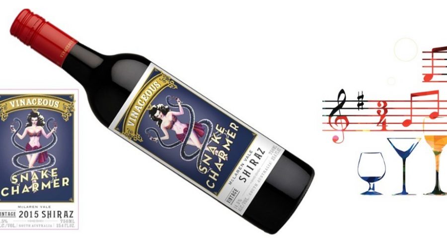 Vinaceous Snake Charmer Shiraz 2015 | Rich, layered | Cellar Selection Pairs w/Grilled Red & White Meats, Comfort Foods | Serve 60-65°F | Drink now thru 2024 | 91W&S | Red Wine | Shiraz | McLaren Vale, Australia | Vinaceous Wines Snake Charmer