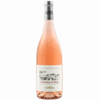 Les Vieilles Pierres Rosé Costières de Nîmes 2017 | Polished & Fresh | Pairs w/Fish, White Meat, Comfort Foods & Cheese | Serve 45-50°F | Drink now thru 2019 | 90WA | Rosé | Grenache · Syrah | Rhone, France