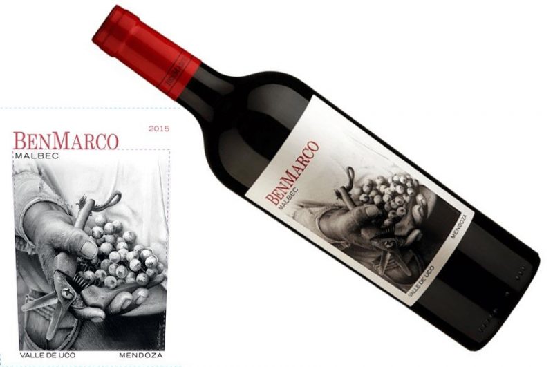 Susana Balbo Wines BenMarco Malbec 2015 | Daily Comfort Food Wine | Pairs w/Red Meat, Burgers, Rice Dishes | Serve 60-65°F | Drink now thru 2022 | 100% Malbec from Uco Valley, Mendoza, Argentina 93JS | Full body, velvety tannins and a delicious finish | Winemaker Susana Balbo is a class act – one of 4 great labels