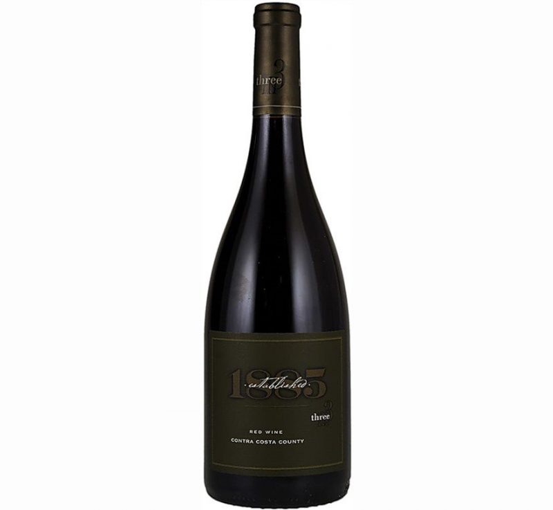 2013 Three Wine Company Established 1885 | Richness & Energy | Cellar Selection | Pairs w/Red Meat, Exotic/Spicy, Hard Cheese | Serve 58-63°F | Drink now thru 2030| 94WA | Red Blend | Carignan · Mourvedre · Petite Sirah · Zinfandel | Contra Costa, CA