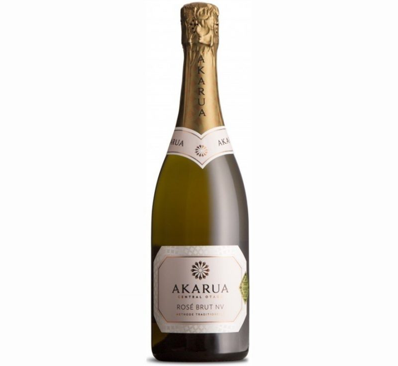 Akarua Brut Rosé NV| Refined & Sophisticated | Pairs w/Poultry, Fish, Shellfish, Spicy, Comfort foods | Drink 45-50°F | Drink now thru 2022 | 92WA | Sparkling Wine | Chardonnay · Pinot Noir | Central Otago, New Zealand | Winemaker Dr. Tony Jordan