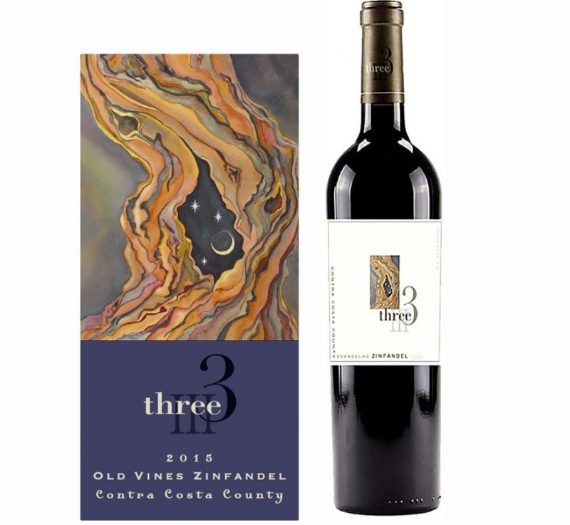 Three Wine Company Evangelho Zinfandel 2015 | Lavish & Complex | Cellar Selection | Pairs w/Red Meat, Hard Cheese, Comfort foods | Serve 58-62°F | Drink now thru 2024 | 94WA | Zinfandel | Contra Costa County, CA | Winemaker Matt Cline