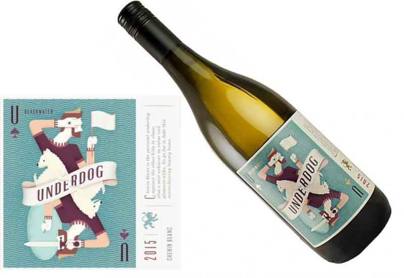 Blackwater The Underdog Chenin Blanc 2015 | Overacheiver | Pairs w/Vegetables, White Meat, Fish, Shellfish | Drink 45-50°F | Drink now thru 2020 | 92WA | White Wine | Chenin Blanc | South Africa