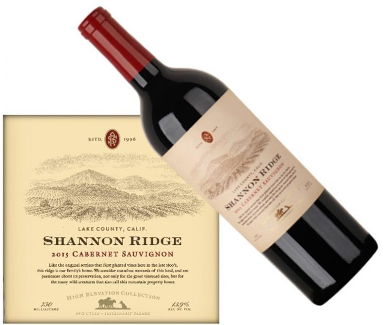 Shannon Ridge Cabernet Sauvignon High Elevation 2015