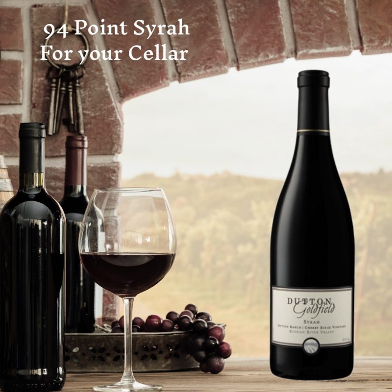 Dutton-Goldfield Cherry Ridge Vineyard Syrah 2014