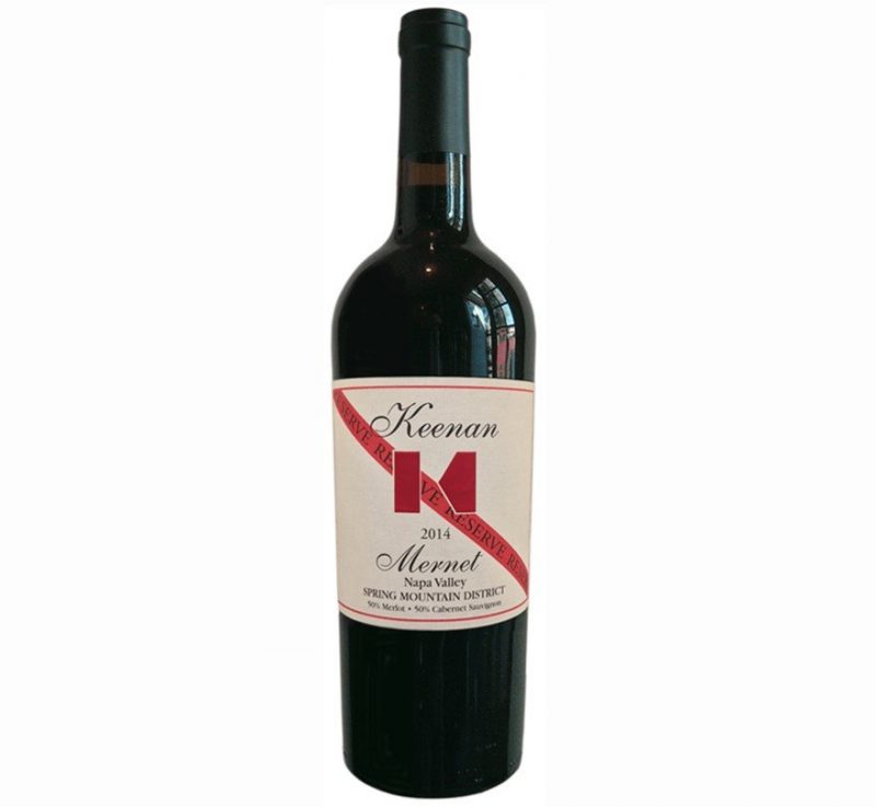 Keenan Mernet Reserve 2014 | Total Knockout | Cellar Selection | Pairs with Red Meat, Hard Cheese | Drink 60-65°F | Drink now thru 2030 | Red Blend | Cabernet Sauvignon & Merlot | Spring Mountain District CA | elegant, intense, vibrant delicious rich fruit | Winemaker Michael Keenan