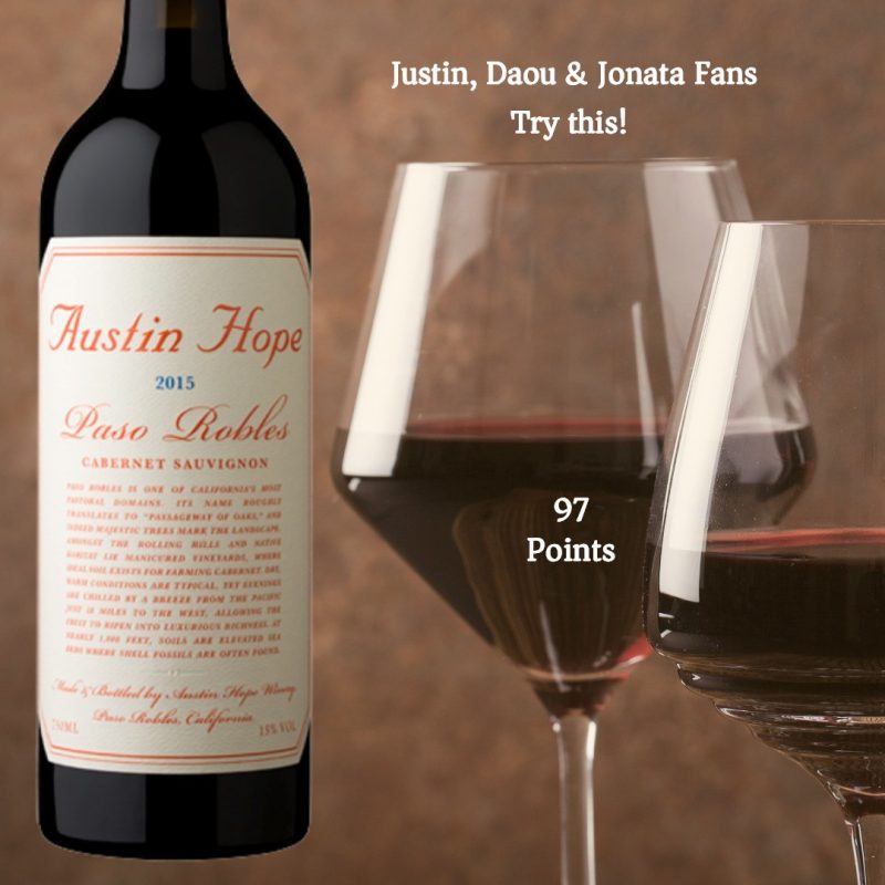 Austin Hope Cabernet Sauvignon 2015