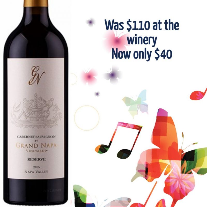 Grand Napa Cabernet Sauvignon Reserve 2015