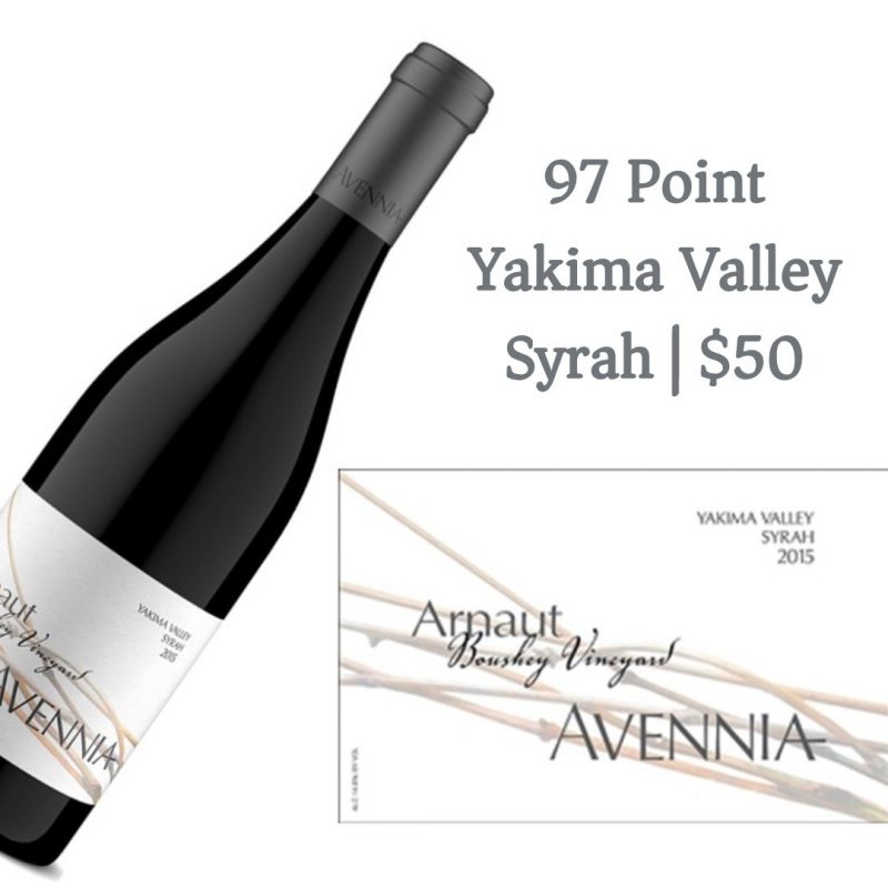 Avennia Arnaut Boushey Vineyard Syrah 2015