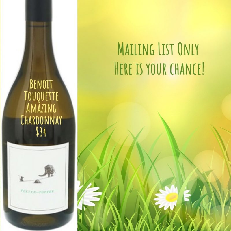 Teeter-Totter Chardonnay 2016