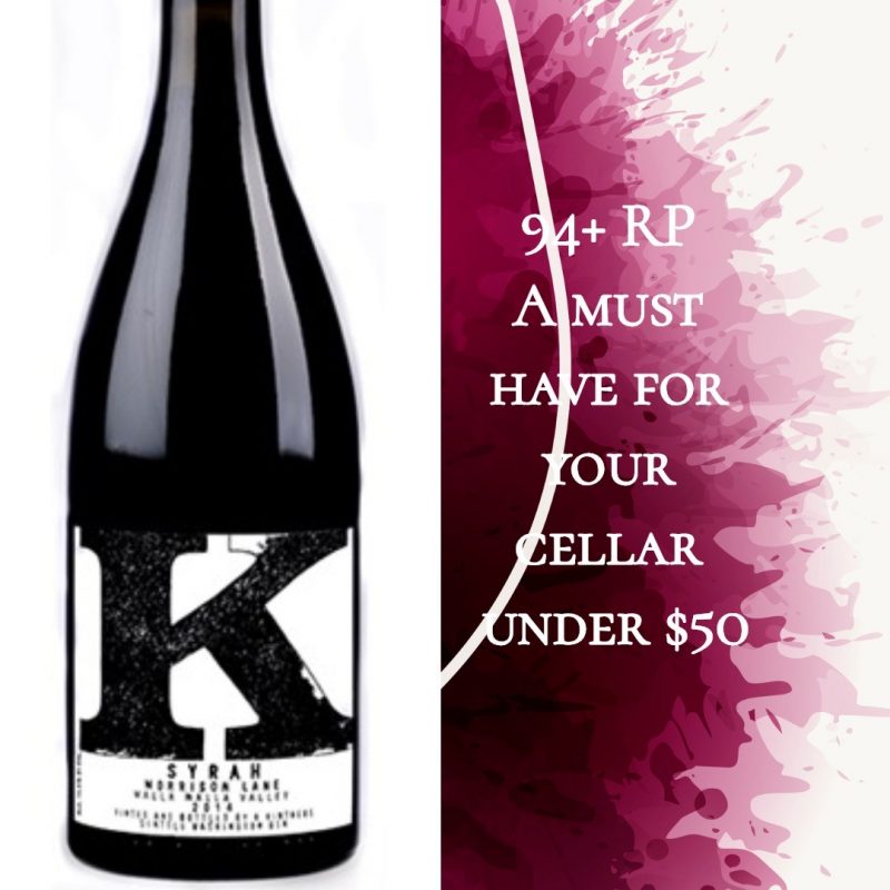 K Vintners Morrison Lane Syrah 2014