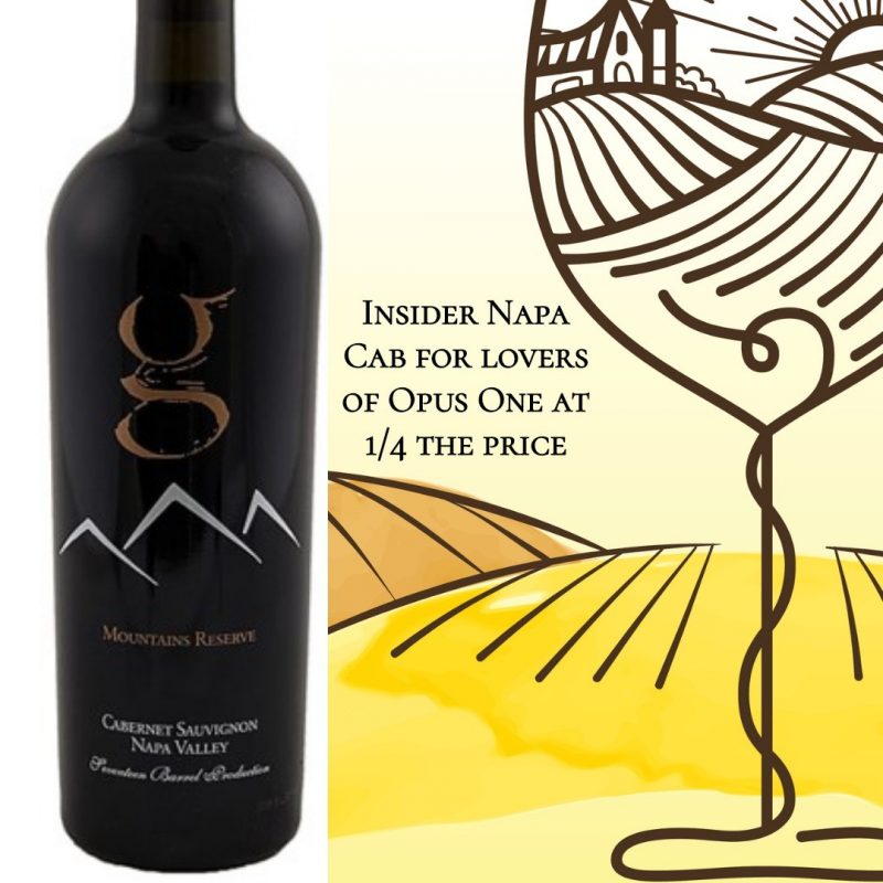 G Wine Mountains Reserve Cabernet Sauvignon 2014