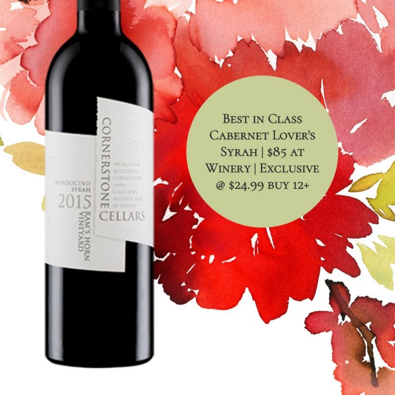 Cornerstone Cellars Ram's Horn Vineyard Syrah 2015
