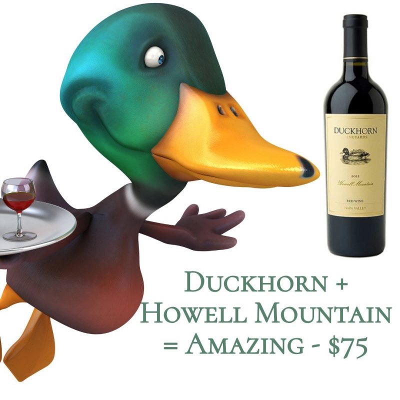 Duckhorn Howell Mountain Red 2012