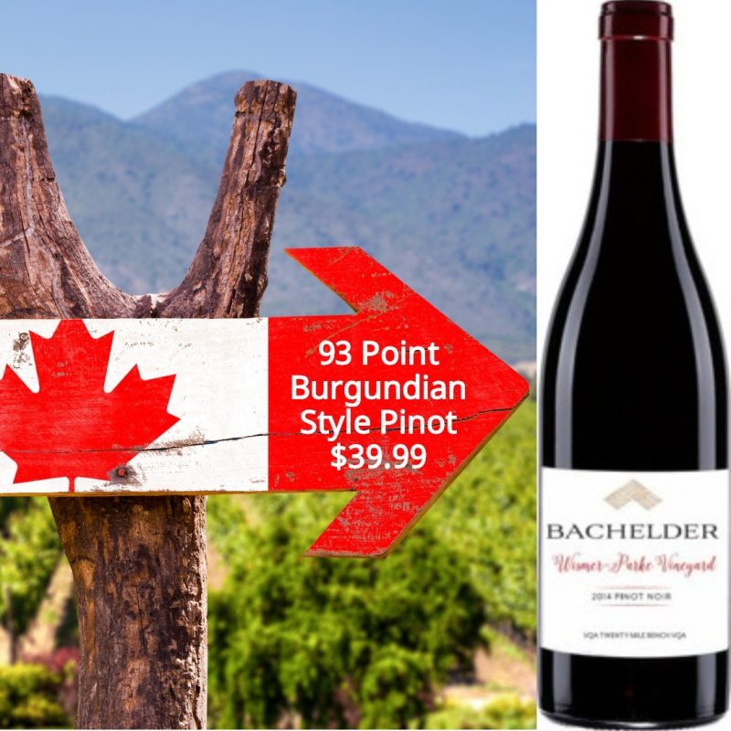Bachelder Wismer Parke Vineyard Pinot Noir 2014