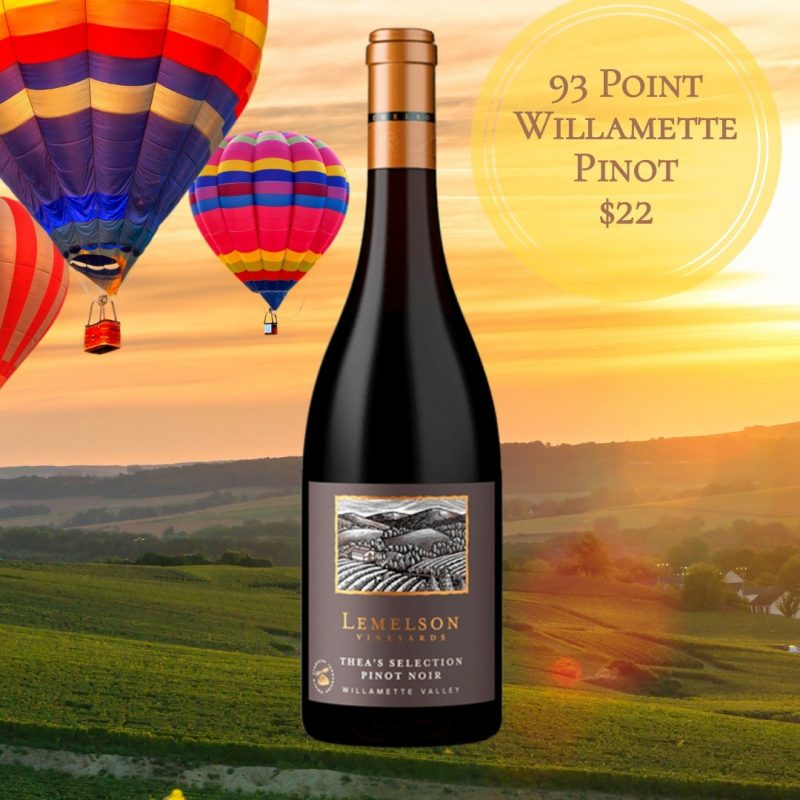 Lemelson Vineyards Thea's Selection Pinot Noir 2015