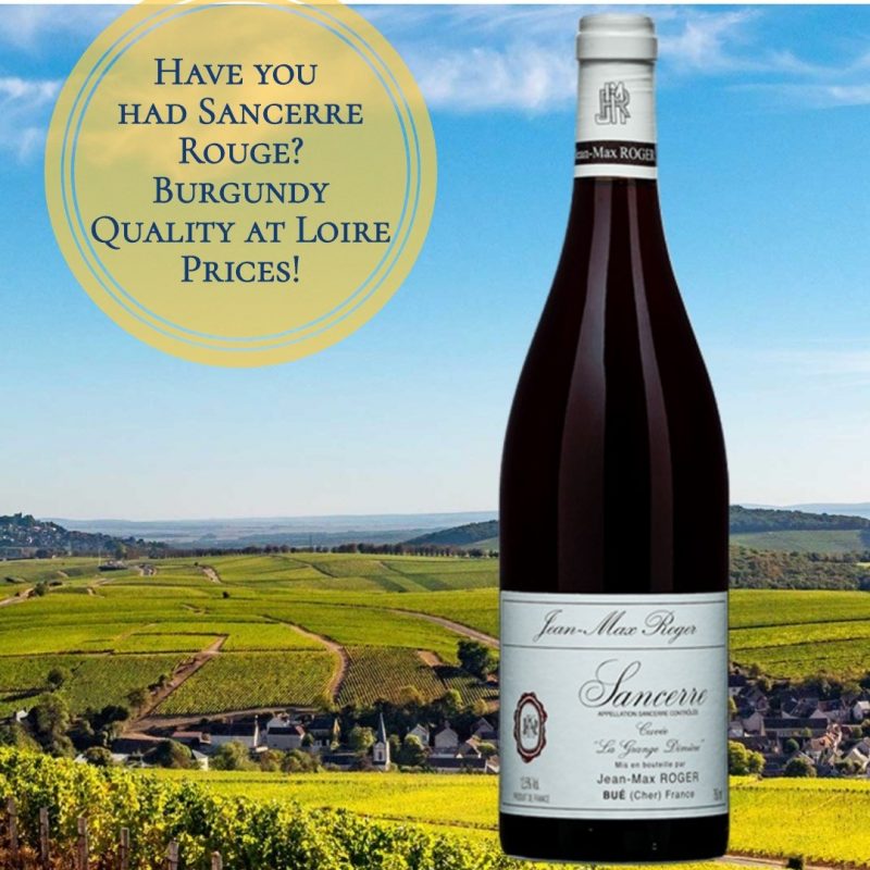Jean Max Roger Sancerre Rouge 2015