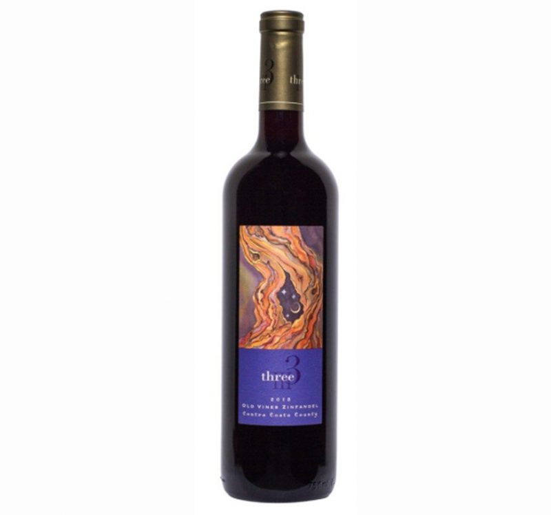 Three Wine Live Oak Zinfandel 2015